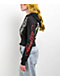 Ed Hardy Sacred Heart Black Crop Zip Hoodie - Thumbnail image 4 of 6