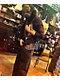 Ed Hardy Sacred Heart Black Crop Zip Hoodie - Thumbnail image 7 of 7