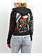 Ed Hardy Sacred Heart Black Crop Zip Hoodie - Thumbnail image 2 of 6