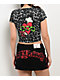 Ed Hardy Sacred Heart Black Leopard Print Crop T-Shirt - Thumbnail image 3 of 3