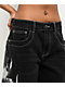 Ed Hardy Sacred Heart Black Wash Shorts - Thumbnail image 4 of 5