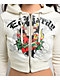 Ed Hardy Sacred Heart Ivory Crop Zip Hoodie - Thumbnail image 4 of 5