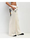 Ed Hardy Sacred Heart Ivory Wide Leg Sweatpants - Thumbnail image 7 of 8