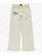 Ed Hardy Sacred Heart Ivory Wide Leg Sweatpants - Thumbnail image 2 of 8