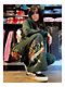 Ed Hardy Sacred Heart Rhinestone Green Wide Leg Sweatpants - Thumbnail image 8 of 8