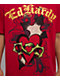 Ed Hardy Sacred Heart Rhinestone Red Boxy T-Shirt - Thumbnail image 3 of 4