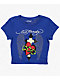 Ed Hardy Sacred Heart Wings Blue Crop T-Shirt - Thumbnail image 5 of 5