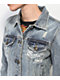 Ed Hardy Screaming Tiger Light Blue Denim Jacket - Thumbnail image 3 of 3