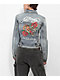 Ed Hardy Screaming Tiger Light Blue Denim Jacket - Thumbnail image 1 of 3