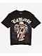 Ed Hardy Skeleton Black Wash Boxy T-Shirt - Thumbnail image 1 of 5