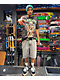 Ed Hardy Skeleton Black Wash Boxy T-Shirt - Thumbnail image 4 of 4