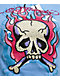 Ed Hardy Skull & Crossbones Blue Crop T-Shirt - Thumbnail image 4 of 6