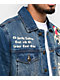 Ed Hardy Skull Blue Wash Denim Jacket - Thumbnail image 4 of 6