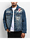 Ed Hardy Skull Blue Wash Denim Jacket - Thumbnail image 2 of 6