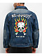 Ed Hardy Skull Blue Wash Denim Jacket - Thumbnail image 1 of 6