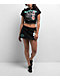 Ed Hardy Skull Butterflies Black Sweat Skirt - Thumbnail image 5 of 5