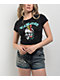 Ed Hardy Skull Butterfly Rhinestone Black Crop T-Shirt - Thumbnail image 1 of 8