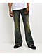 Ed Hardy Skull Crosses Blue Wash Bootcut Jeans - Thumbnail image 2 of 8