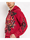 Ed Hardy Skull Flowers Red Zip Hoodie - Thumbnail image 3 of 3