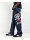 Ed Hardy Skull Heart Indigo Loose Fit Jeans - Thumbnail image 3 of 10
