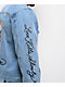 Ed Hardy Skull Light Blue Wash Denim Jacket - Thumbnail image 4 of 4
