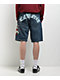 Ed Hardy Skull Mid Blue Shorts - Thumbnail image 2 of 6
