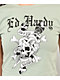 Ed Hardy Skull Sage Crop T-Shirt - Thumbnail image 3 of 4