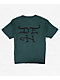 Ed Hardy Skull Snakes Rhinestone Hunter Green T-Shirt - Thumbnail image 6 of 6