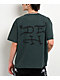 Ed Hardy Skull Snakes Rhinestone Hunter Green T-Shirt - Thumbnail image 2 of 6