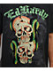 Ed Hardy Skull Snakes Rhinestone Vintage Black Boxy T-Shirt - Thumbnail image 3 of 4