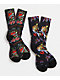 Ed Hardy Skull Tiger Black 2 Pack Crew Socks - Thumbnail image 1 of 2