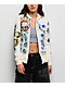 Ed Hardy Skulls Ivory Zip Hoodie - Thumbnail image 3 of 8