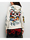 Ed Hardy Skulls Ivory Zip Hoodie - Thumbnail image 2 of 8