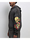 Ed Hardy Skulls Sunfade Grey Zip Hoodie - Thumbnail image 5 of 6