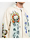 Ed Hardy Skulls Vintage Ivory Zip Hoodie - Thumbnail image 3 of 10
