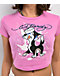 Ed Hardy Skunk Orchid Crop T-Shirt - Thumbnail image 3 of 3