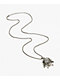 Ed Hardy Stainless Steel Heart & Skull Silver Chain Necklace - Thumbnail image 2 of 4