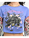 Ed Hardy Swallow 2fer Midnight Long Sleeve Crop T-Shirt - Thumbnail image 3 of 5