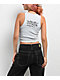 Ed Hardy Swallow Arctic Blue Crop Tank Top - Thumbnail image 2 of 3