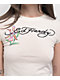 Ed Hardy Swallow Back Ivory T-Shirt - Thumbnail image 3 of 5