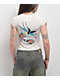 Ed Hardy Swallow Back Ivory T-Shirt - Thumbnail image 1 of 5