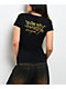 Ed Hardy Swallow Rose Black T-Shirt - Thumbnail image 2 of 4