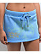 Ed Hardy Swallows Blue Sweat Skirt - Thumbnail image 3 of 4