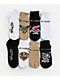 Ed Hardy Tattoo 8 Pack Ankle Socks - Thumbnail image 1 of 2