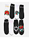 Ed Hardy Tattoo Black & White 8 Pack Ankle Socks - Thumbnail image 1 of 2