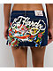 Ed Hardy Tattoo Collage Dark Denim Cutoff Mini Skirt - Thumbnail image 3 of 5
