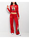 Ed Hardy Tiger Cloud Red Crop Zip Hoodie - Thumbnail image 6 of 6