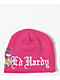 Ed Hardy Tiger Crown Hot Pink Beanie - Thumbnail image 2 of 2