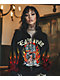 Ed Hardy Tiger Flame Black Crop Zip Hoodie - Thumbnail image 7 of 7