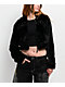Ed Hardy Tiger Flame Black Plush Zip Hoodie - Thumbnail image 3 of 6
